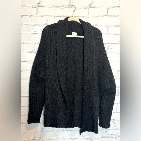 Sleeping on Snow By Anthropologie DuPont Cardigan wool blend Sweater Size Small - Picture 3 of 7